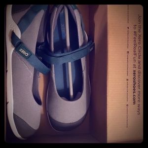 XERO Mary janes, grey, size 9
